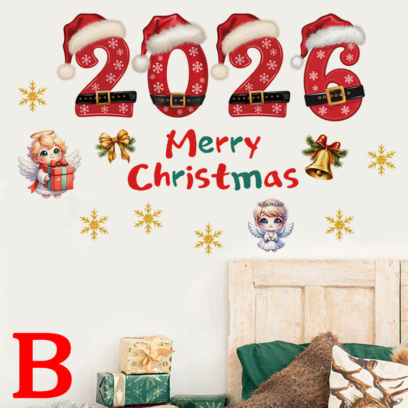 Early Christmas Sale 50%🎄🎅3D Santa Breakthrough Wall Decals