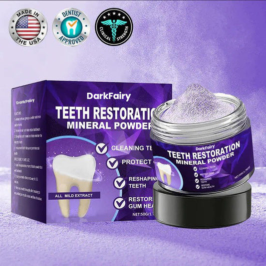 DARKFAIRY™ Teeth Restoration Mineral Powder🦷(ADA recommended) (🎁Flash Sale - Don’t Miss Out)