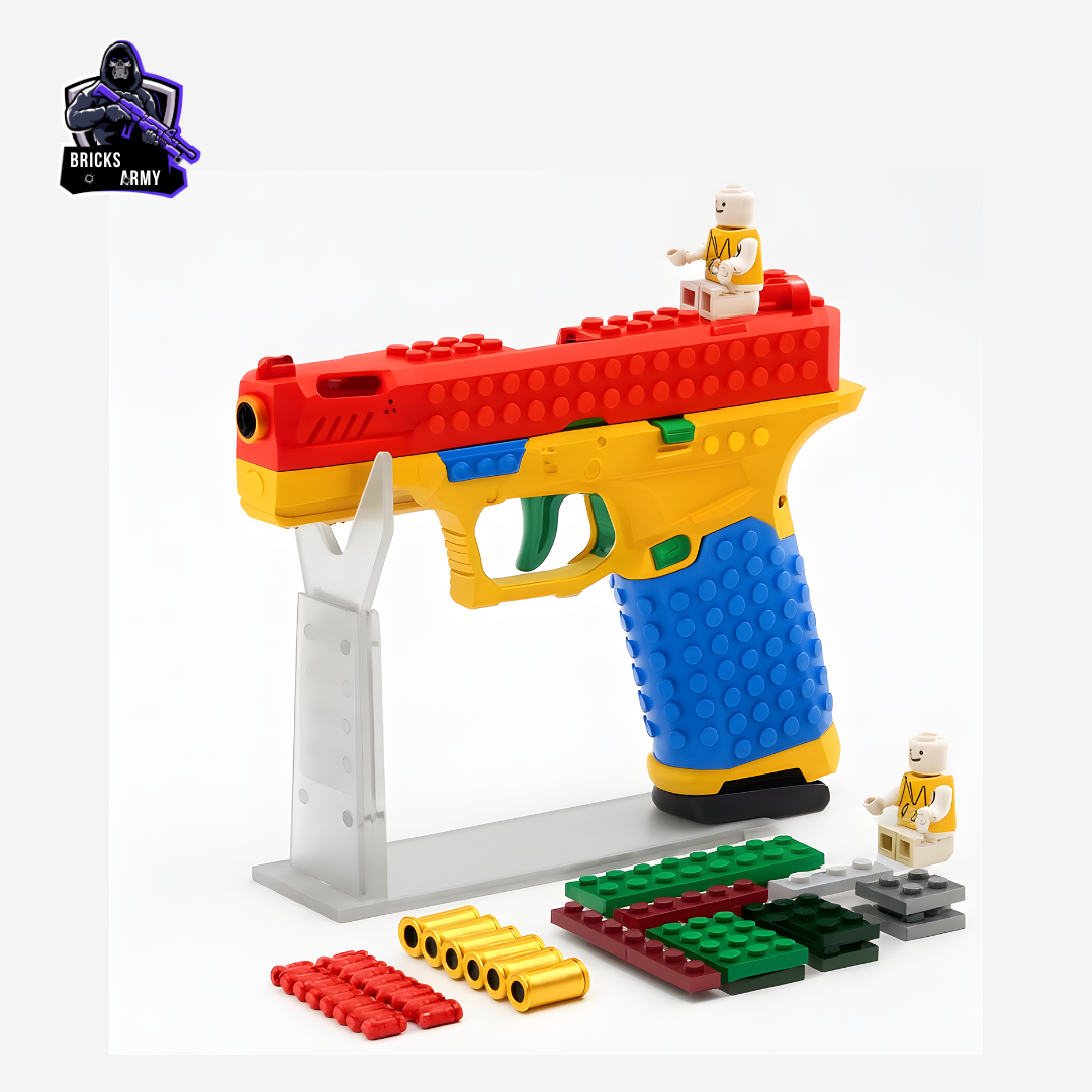 BlockShot™ Pistol – Buildable Brick-Style Blaster
