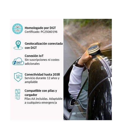 Baliza V16 |Luz Emergencia Coche Homologado DGT